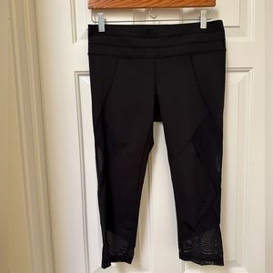 Athlete Black Capri Leggings